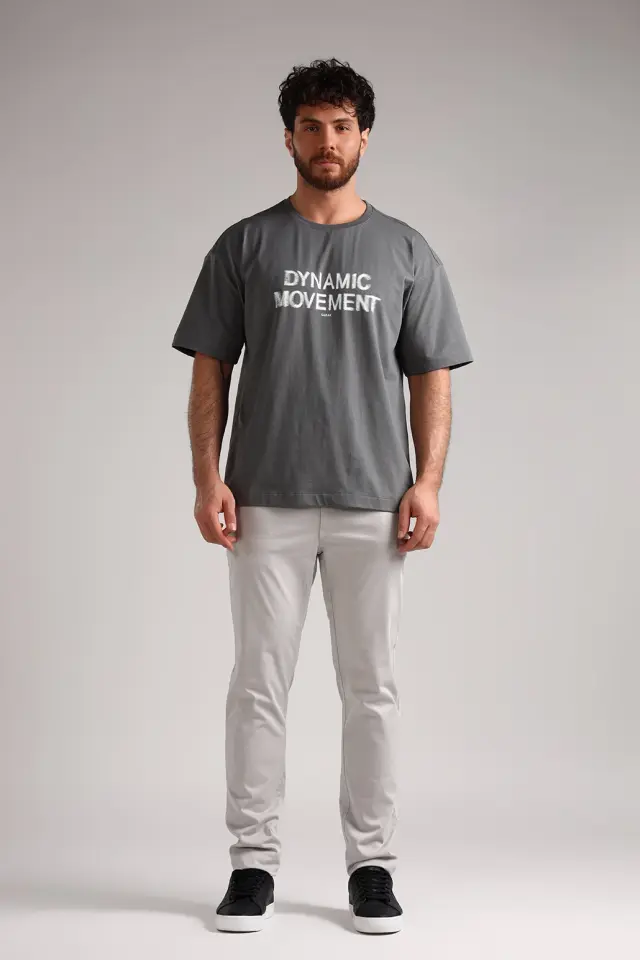 تیشرت طرحدار اسپرت مردانه مدل 4609-لوک