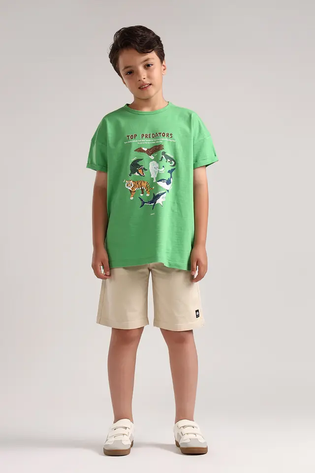 شلوارک پسرانه اسپرت مدل 4618-لوک