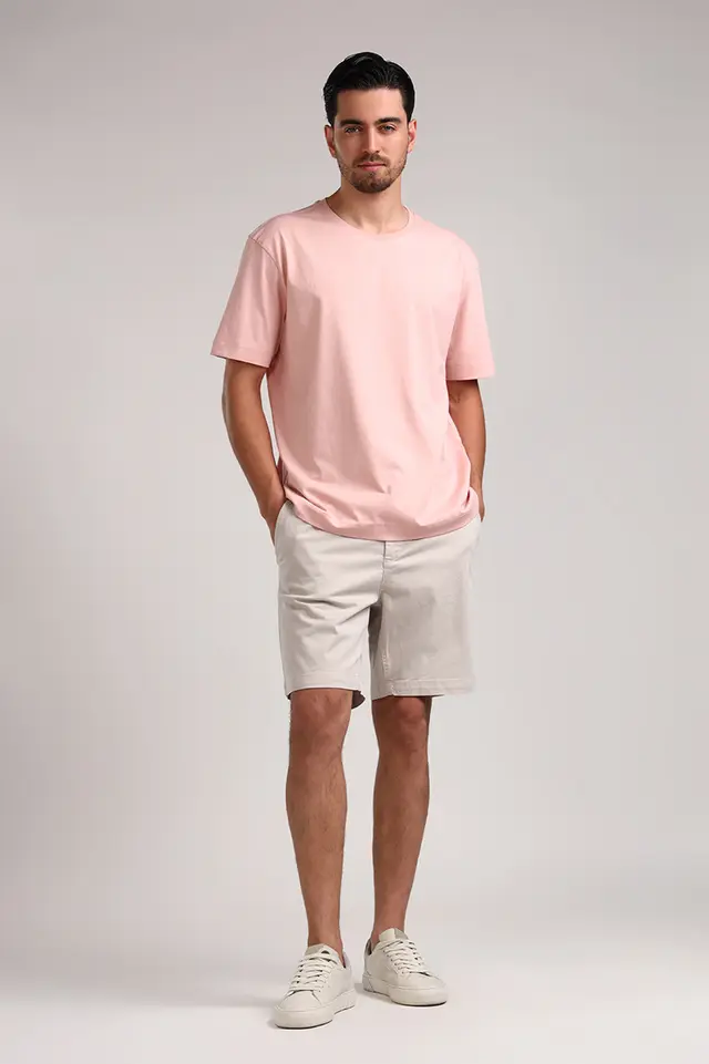 شلوارک کتان مردانه مدل 4629-لوک