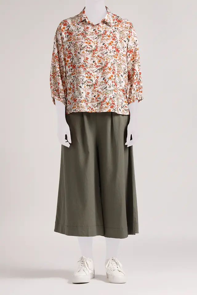 شومیز گلدار زنانه مدل 4970-لوک