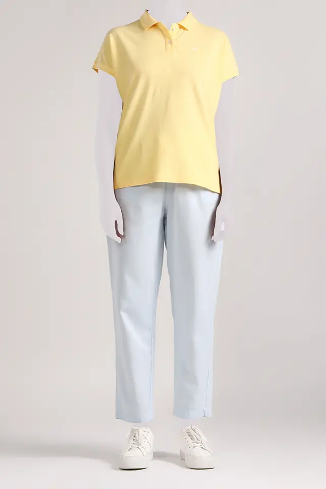 پولوشرت دکمه دار زنانه مدل 4778-لوک