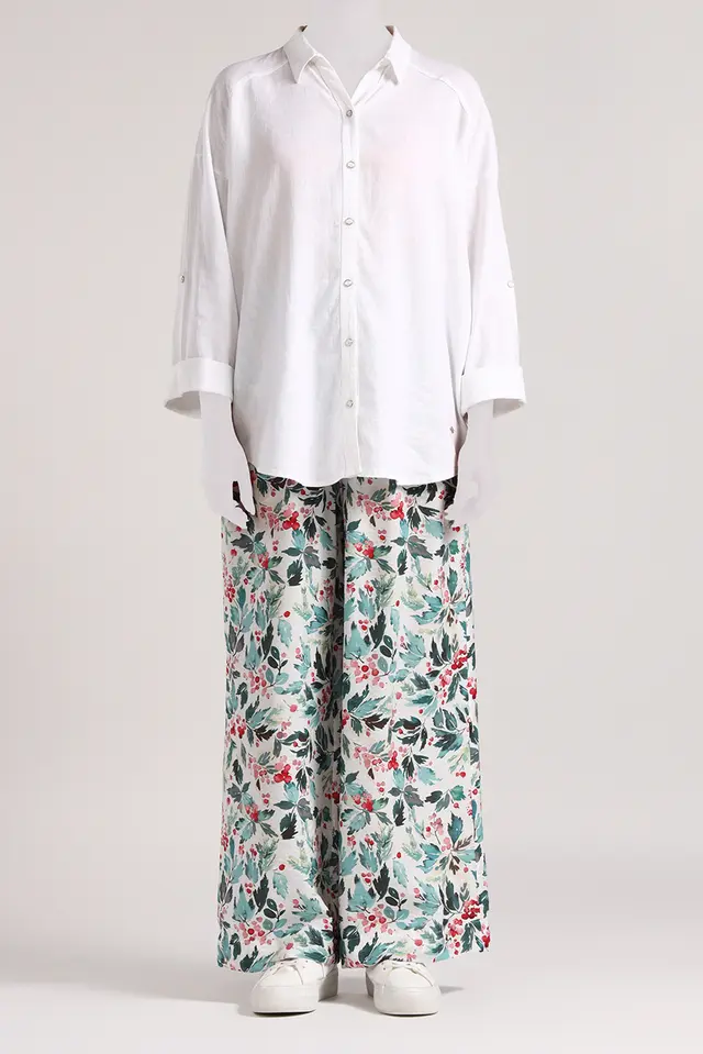 شومیز آستین بلند زنانه مدل 4936-لوک