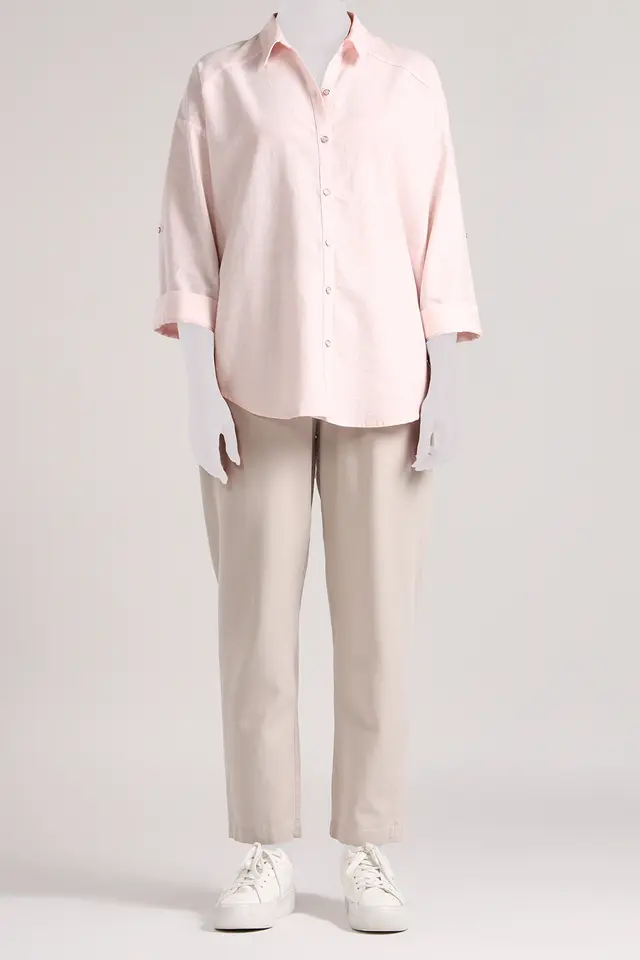 شومیز آستین بلند زنانه مدل 4936-لوک