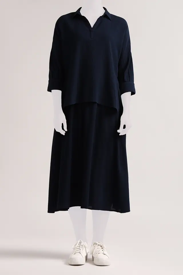 دامن بلند زنانه مدل 4977-لوک