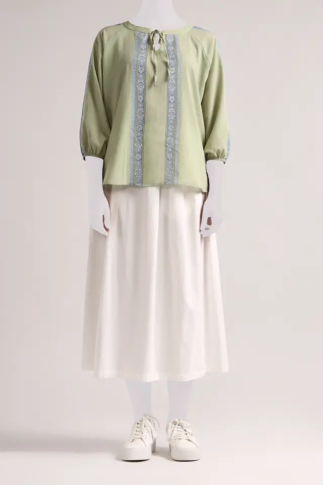 بلوز طرح دار زنانه مدل 4830-لوک