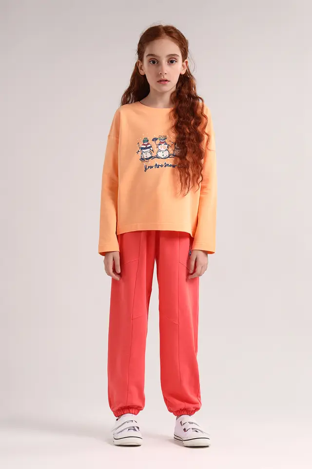 شلوار دورس دخترانه مدل 5029-لوک