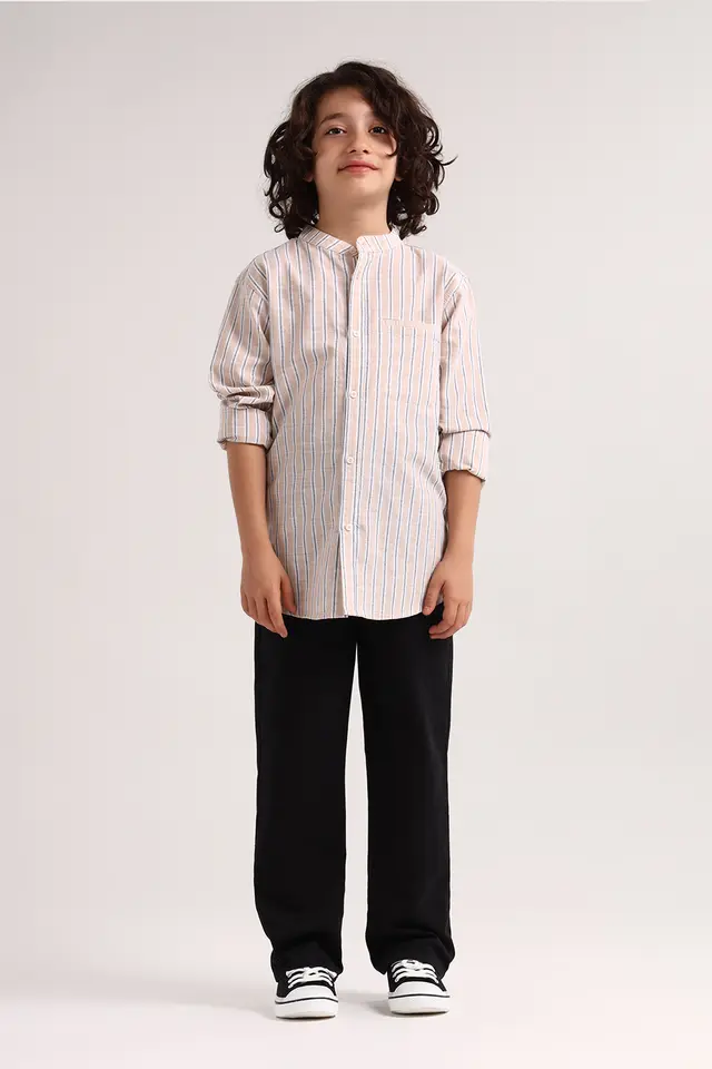 شلوار کتان پسرانه مدل 4974-لوک